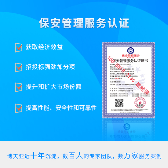 阜新市保安管理服務(wù)認證GA/T594-2006